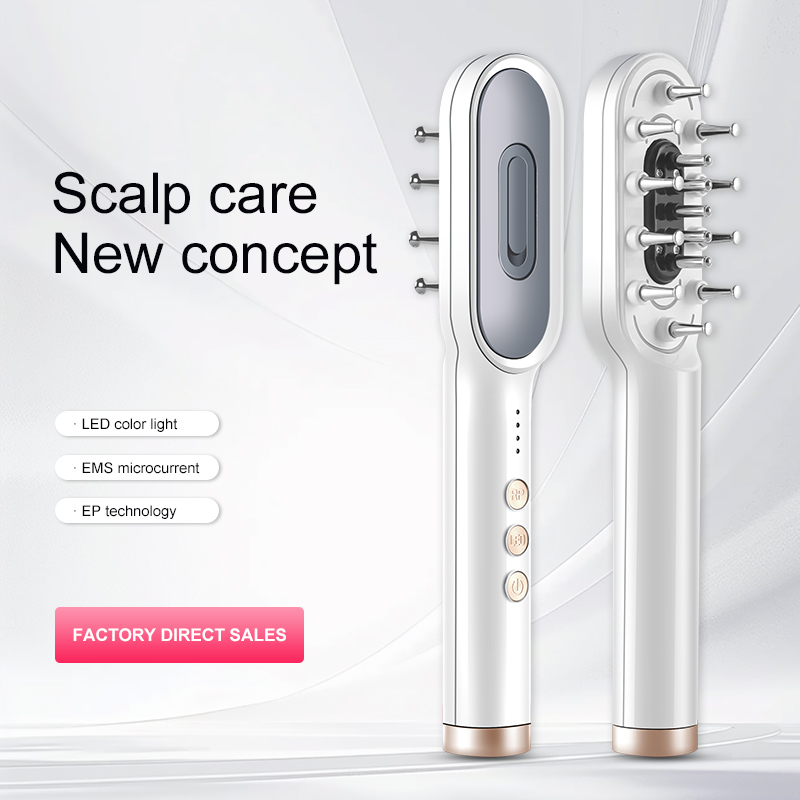 Hair Care With Protein - KSKIN LED Red Light Therapy ไฟฟ้านวดหวี