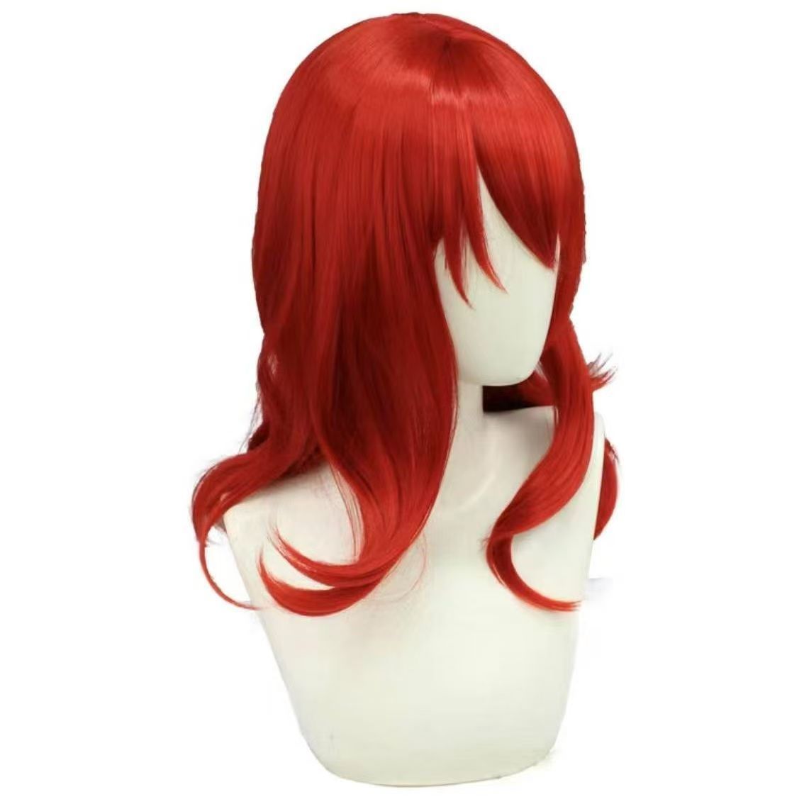 Hair Care In Japan - โบชชี่ เดอะ ร็อค! วิกผมคอสเพลย์อิคุโยะ คิตะ,ผมสีแดงพร้อมผมหางม้าด้านข้าง ดูแลง่าย