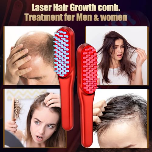 Hair Care With Protein - หวีเลเซอร์กระตุ้นการเจริญเติบโตของเส้นผม, การรักษาด้วยแสงสีแดงเพื่อกระตุ้นการเจริญเติบโตของเส้นผม เหมาะสำหรับทั้งชายและหญิง