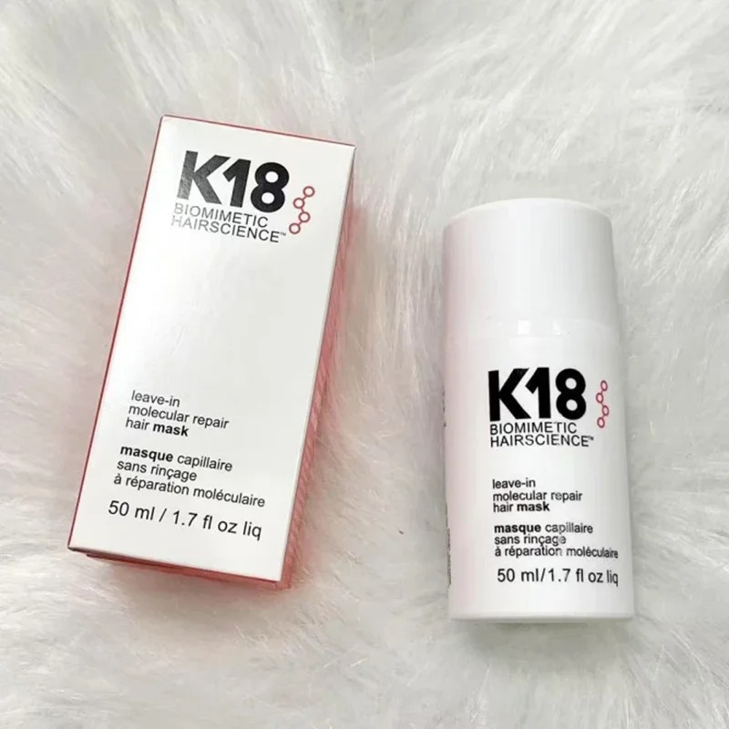 Hair Care Keratin - มาส์กบำรุงผม Hot K18 แบบไม่ต้องล้างออก บำรุงล้ำลึกด้วยเคราติน ช่วยฟื้นฟูผมเสีย