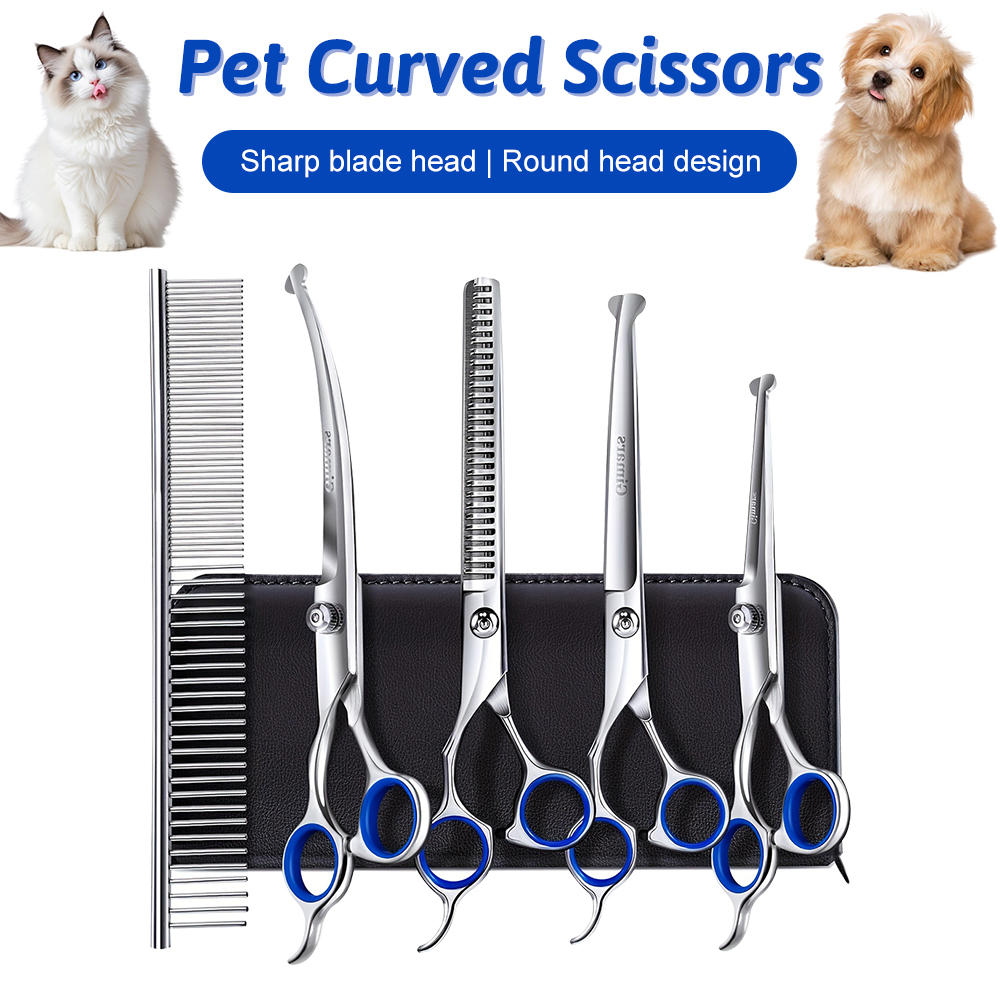 ชุดกรรไกรตัดแต่งขนสุนัขแบบมืออ - From Home Hair Care บทวิจารณ์และราคา