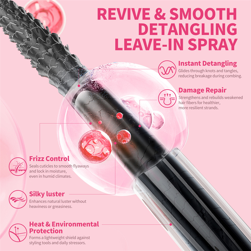 สเปรย์ครีมนวดผมแบบไม่ต้องล้างอ - Hair Care Keratin Treatment บทวิจารณ์และราคา