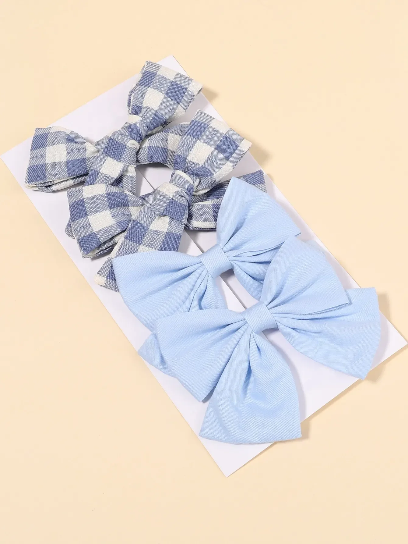 กิ๊บติดผมลายสก็อตน่ารัก 4 ชิ้น - Hair Care For Baby บทวิจารณ์และราคา