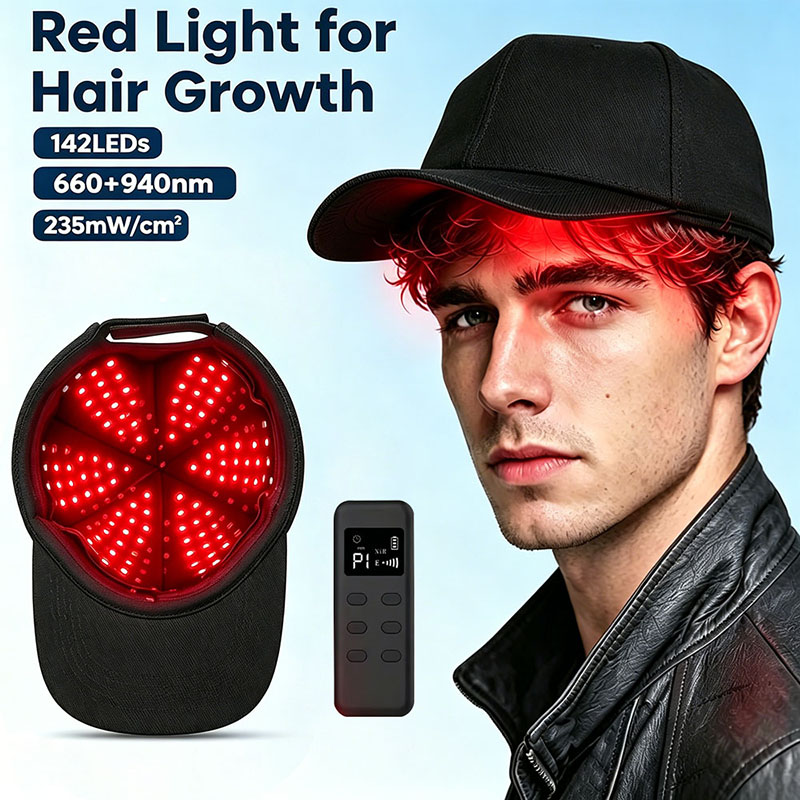 หมวกบำบัดด้วยแสงสีแดง LED สำหร - Hair Care With Protein บทวิจารณ์และราคา