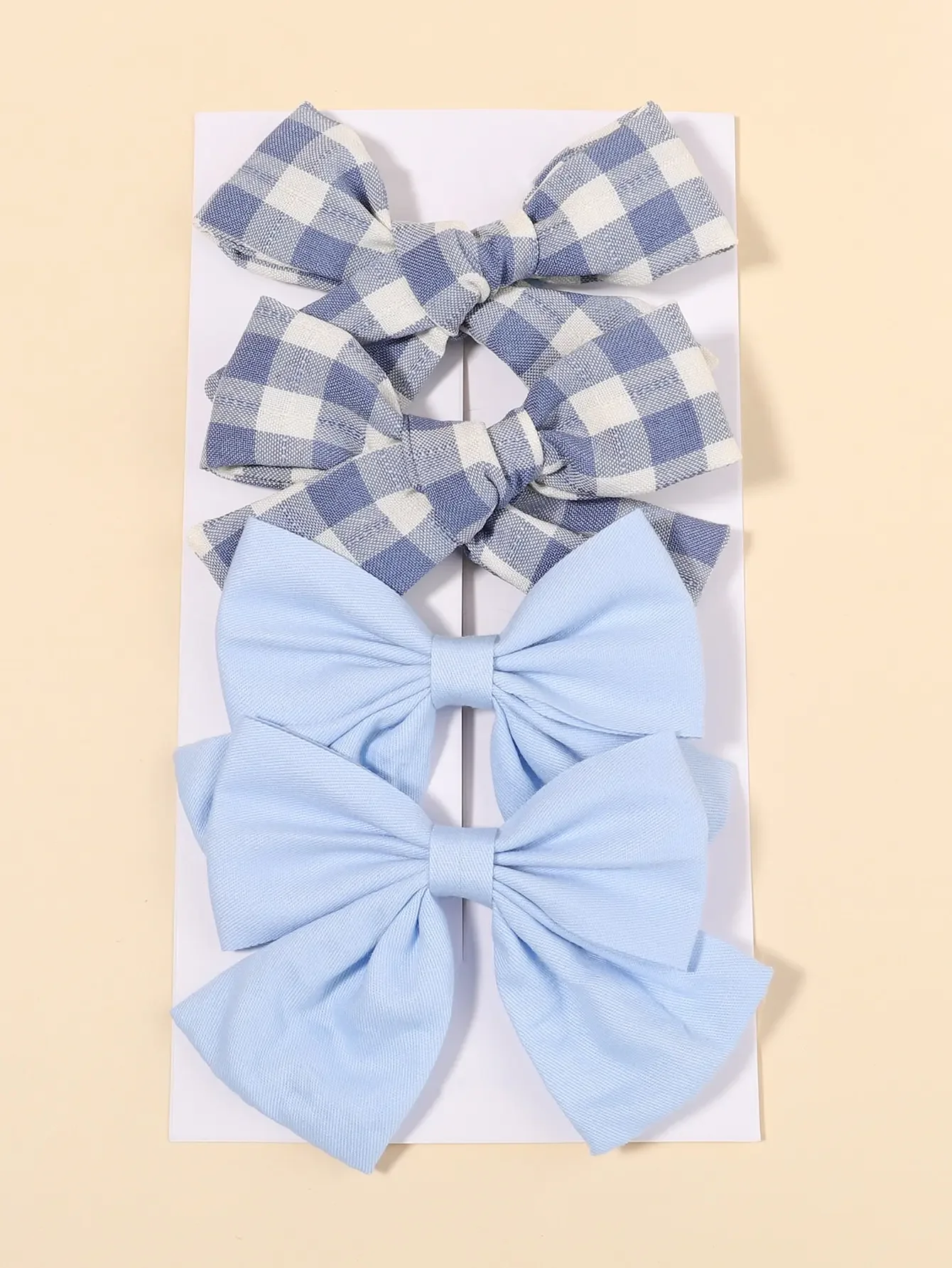 4 ชิ้น/เซ็ตน่ารักลายสก๊อตคลิปผ - Hair Care For Baby บทวิจารณ์และราคา