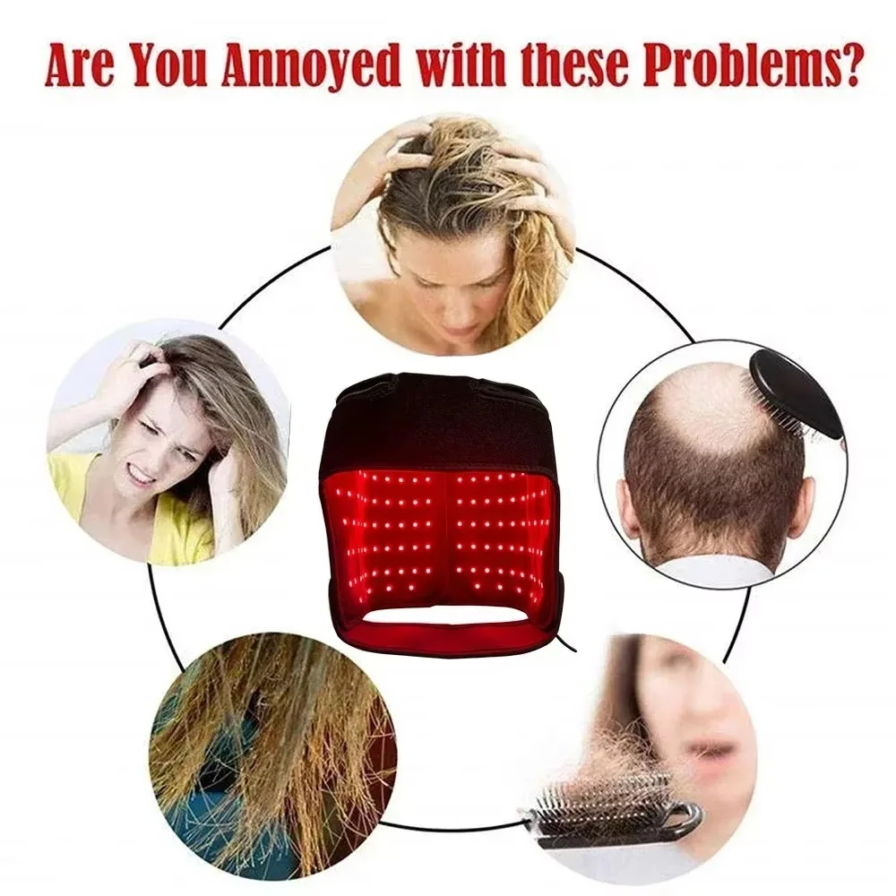 หมวกบำบัดด้วยแสงสีแดง LED สำหร - Hair Care With Protein บทวิจารณ์และราคา