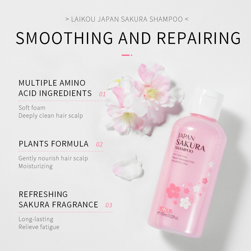 LAIKOU Japan Sakura แชมพูซ่อมแ - Hair Care In Japan บทวิจารณ์และราคา