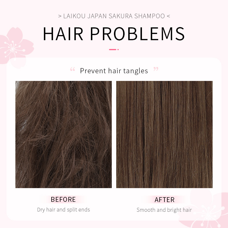 LAIKOU Japan Sakura แชมพูซ่อมแ - Hair Care In Japan บทวิจารณ์และราคา