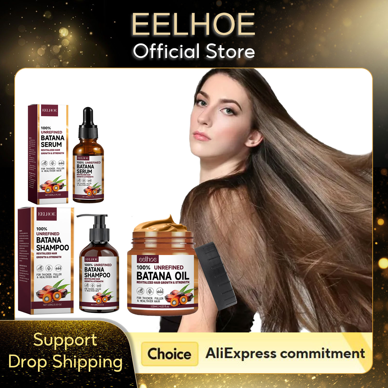 EELHOE Natural Batana Oil Deep - Hair Care Keratin บทวิจารณ์และราคา