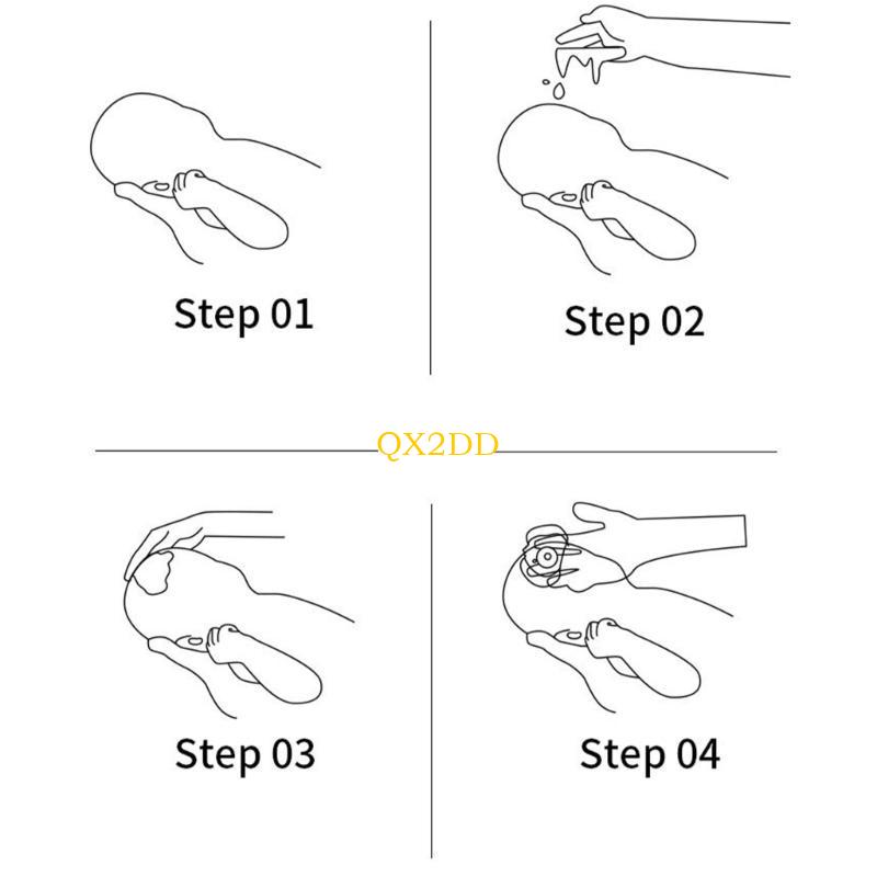 QX2D เด็กซิลิโคนแชมพูแปรงนวดหน - Hair Care For Baby บทวิจารณ์และราคา