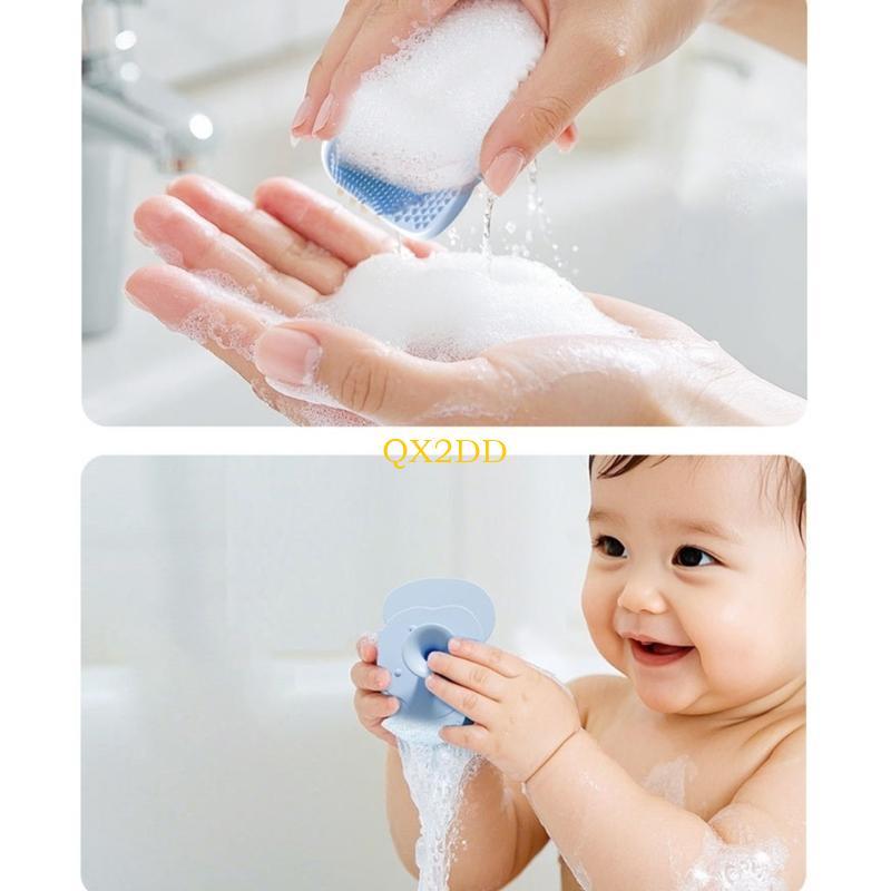 QX2D เด็กซิลิโคนแชมพูแปรงนวดหน - Hair Care For Baby บทวิจารณ์และราคา