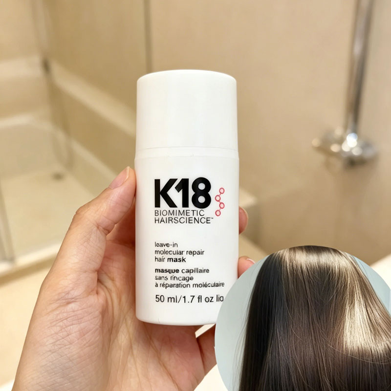 มาส์กบำรุงผม Hot K18 แบบไม่ต้อ - Hair Care Keratin บทวิจารณ์และราคา