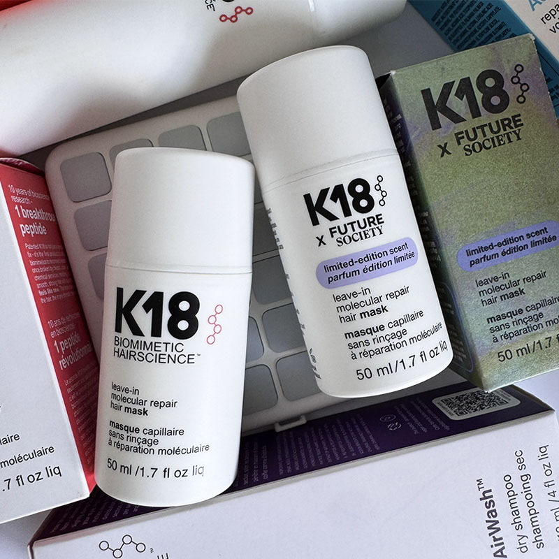มาส์กบำรุงผม Hot K18 แบบไม่ต้อ - Hair Care Keratin บทวิจารณ์และราคา
