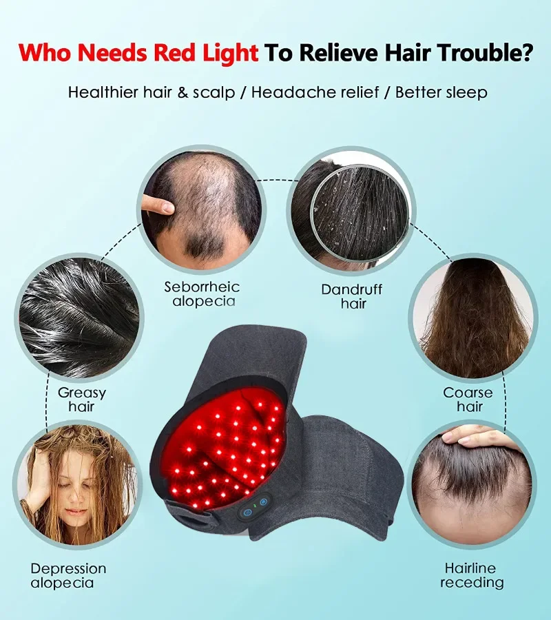 Hair Growth Cap ชาร์จ 2000mAh  - Hair Care With Protein บทวิจารณ์และราคา