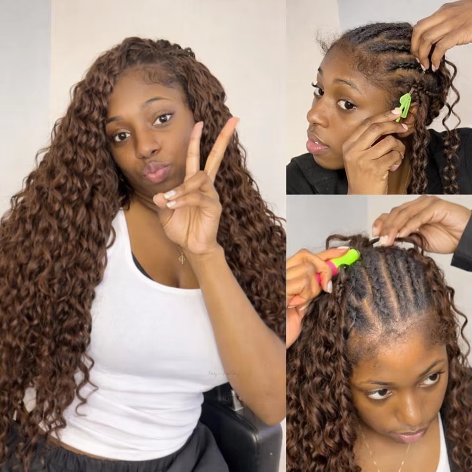 สมายล์เกิร์ล ดีพเวฟ โครเชต์ ผม - Crochet Braiding Hair บทวิจารณ์และราคา